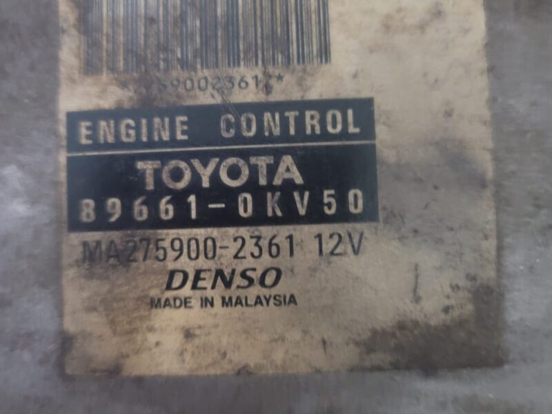 Toyota Hilux KUN15R 89661-0KY50 ENGINE CONTROL ECU OEM JDM USED