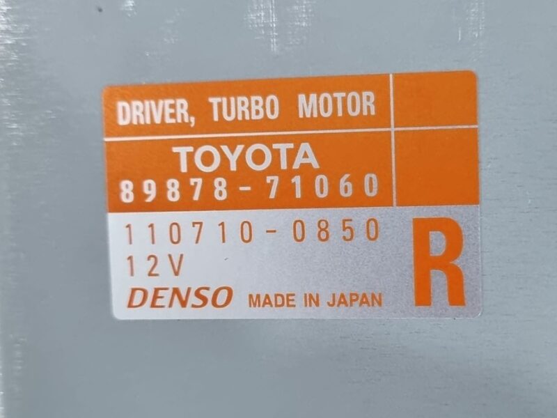 Genuine DENSO Toyota Hilux Vigo KUN26 VNT Diesel Engine Driver Turbo Motor Relay Module ECU NEW 12pin 89878-71060 R