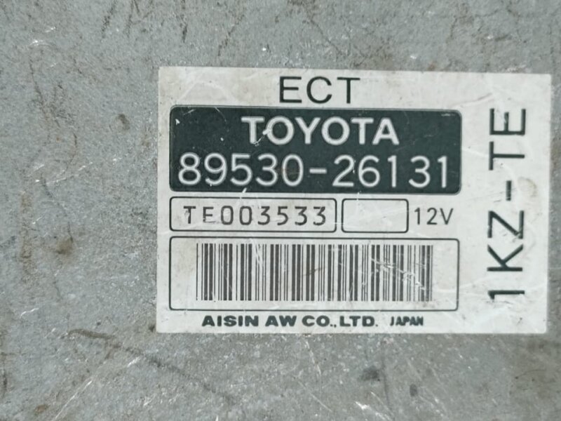 Computer ASSY Transmission Control Toyota 1KZ- TE 89530- 26130146323598 TCM controller